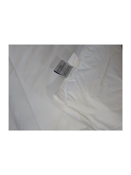 Decotelia Bettdecke Einzelbett Daunen 160x240cm White 300 GSMGsm