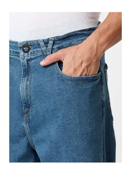 Chillow Men's Jeans Pants with Loose Fit Blue