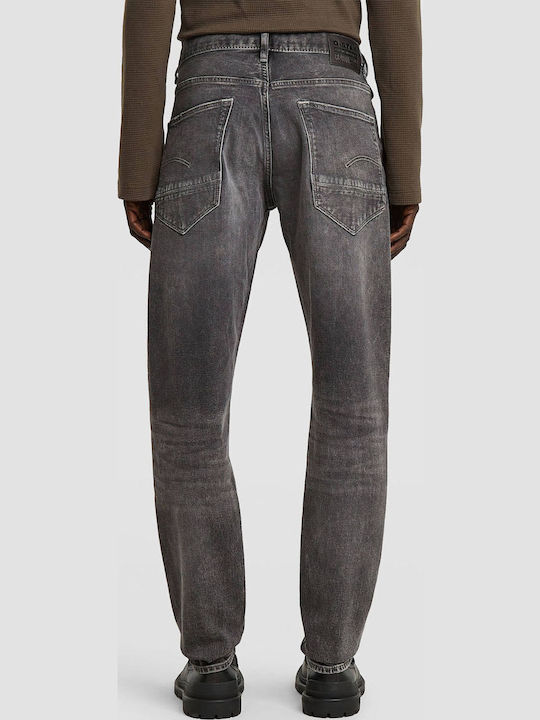 Ανδρικό Παντελόνι Τζιν με Regular Tapered Εφαρμογή Grey