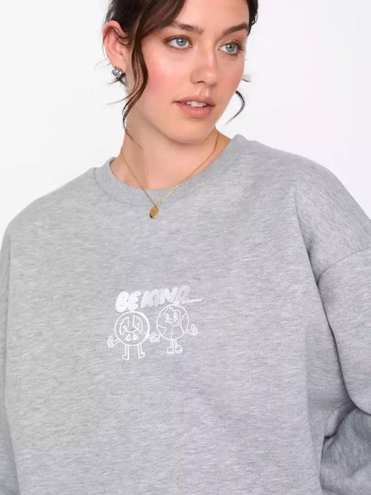 Sweatshirt Γυναικείο Φούτερ Grey