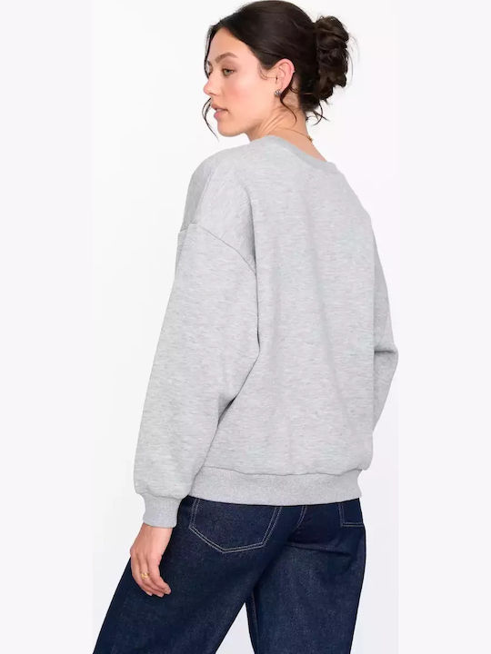 Sweatshirt Γυναικείο Φούτερ Grey