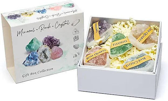 Geschenkbox 5 Kristalline Natürliche Steine Earth's Treasures Collection