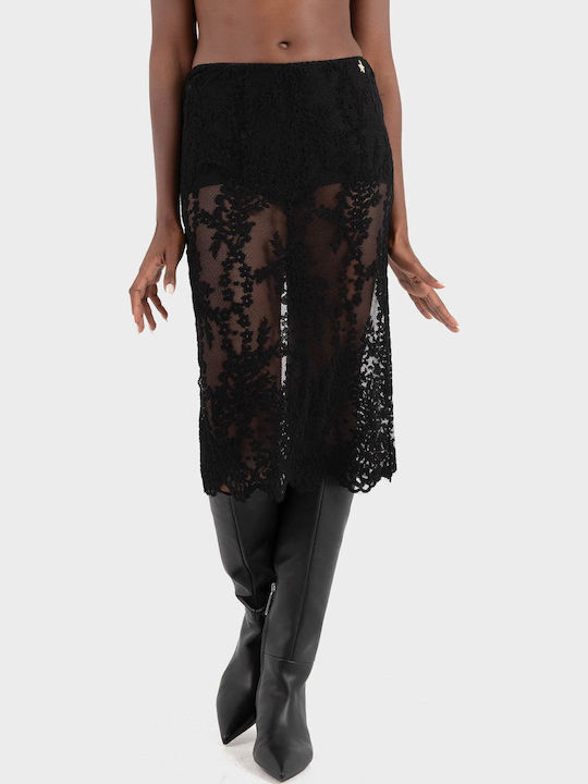 Midi Fustă Black