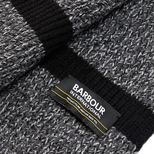 Boston Beanie Ανδρικός Σκούφος με Rib Πλέξη σε Γκρι χρώμα