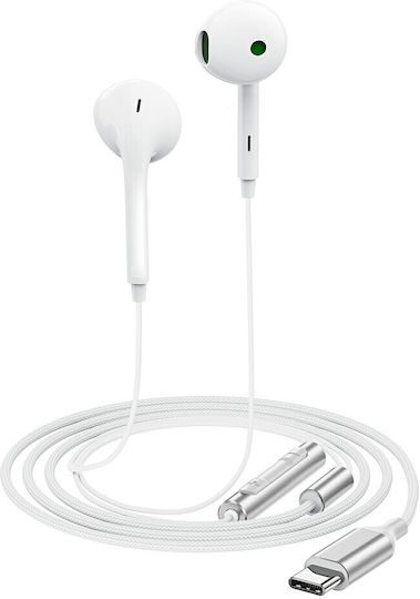 Acefast L7 Безжични Стерео с жак USB-C Бял