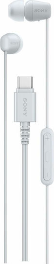 Sony Ier-ex15c In-ear Handsfree Headphones with Connector 3.5mm White