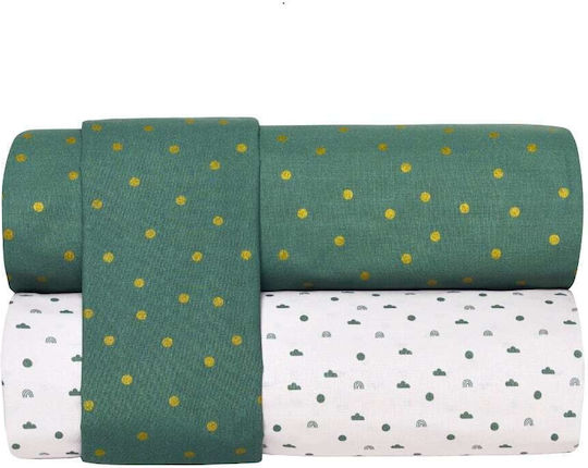 Kentia Single Set Picadily Green 160x245cm