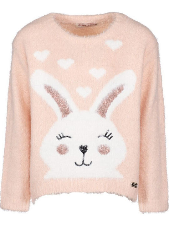 Kids' Sweater Long Sleeve Pink