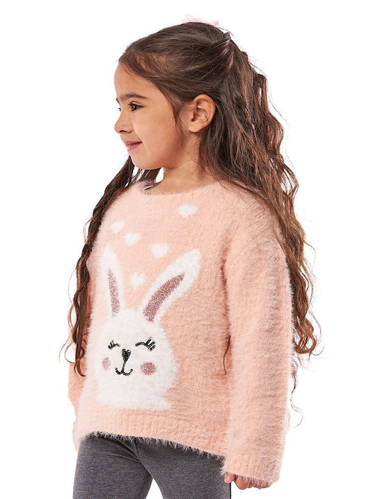 Kids' Sweater Long Sleeve Pink
