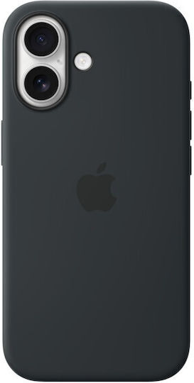 Apple Silicone Case with MagSafe Back Cover Silicone 1.8mm Black (iPhone 17)