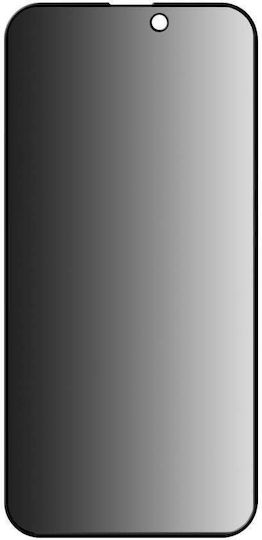 Anank 2.5d Защитен Екран С Поверителност За iPhone 15 Черен