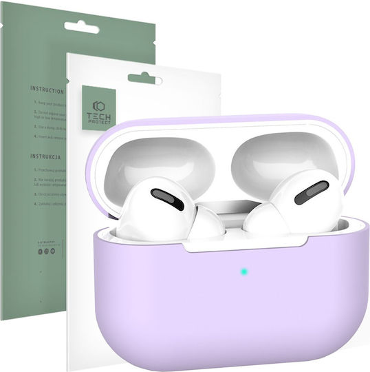 Tech-Protect Icon Hülle Silikon Violet für Apple AirPods Pro