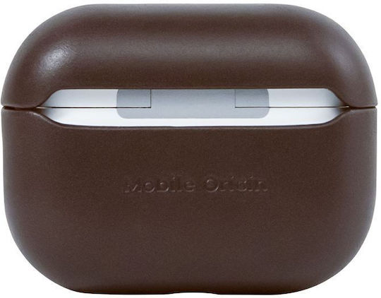 Mobile Origin Hülle Leder in Braun Farbe für Apple AirPods Pro 2