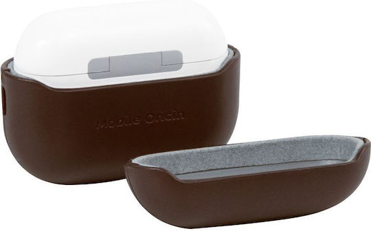 Mobile Origin Hülle Leder in Braun Farbe für Apple AirPods Pro 2