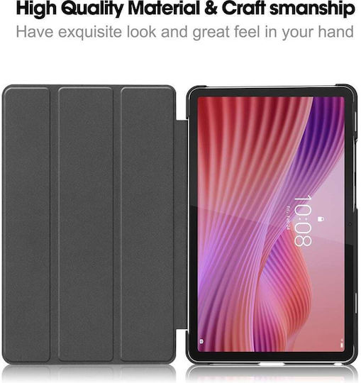 Techsuit Klappdeckel Schware (Lenovo Tab One 8.7)