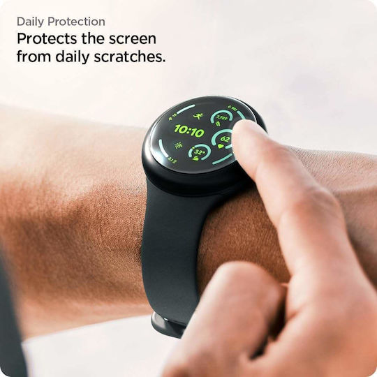 Spigen Eliteshield Ez Fit 2 Pack Google Pixel Watch 4/3 41mm Afl08524