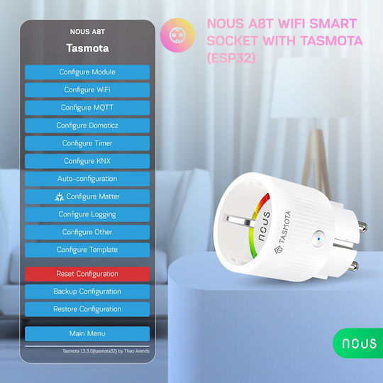 Nous Nous Smart Power Strip with Switch 2pcs
