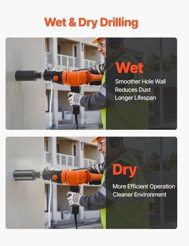 Vevor Core Drill Hand Tool 1500W