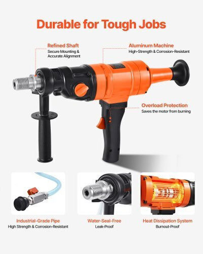 Vevor Core Drill Hand Tool 1500W