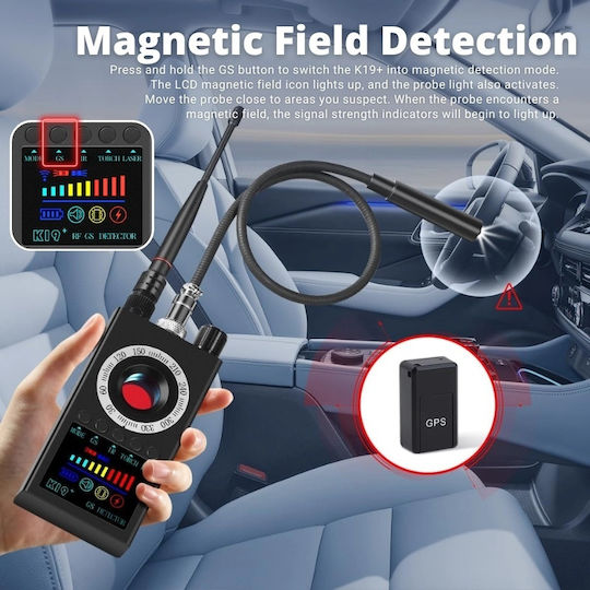 Camera & GPS Tracker Detector 100-8000MHz