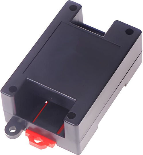 Ez-p06b 82*54*32 мм Пластмасова Кутия Черен Отвори Отгоре Отдолу