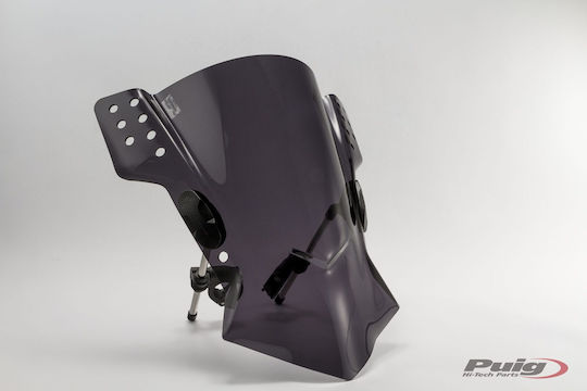 Puig Rafale Motorcycle Windshield & Windscreen Tinted Visor for Ducati Monster for Honda CB 600F Hornet for KTM 690 Duke / DUKE 5881F