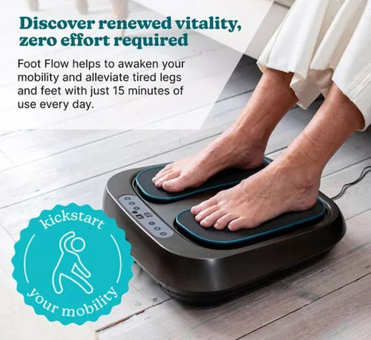 Homedics Massager Συσκευή Μασάζ για τα Πόδια με Δόνηση και Λειτουργία Θέρμανσης