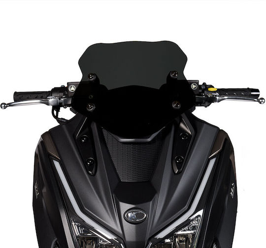 Malossi Motorcycle Windshield & Windscreen Tinted Visor for Kymco DT X360 4519193