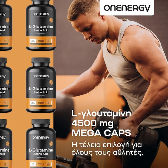 OnEnergy L-glutamine 4500mg 400 Capsule