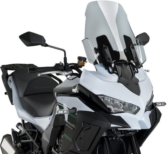 Puig Motorcycle Windshield & Windscreen Tinted Visor for Kawasaki Versys 1000 9421H