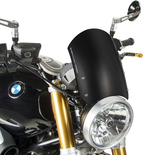 Barracuda Motorcycle Windshield & Windscreen Tinted Visor for BMW R nineT BT1300-CN