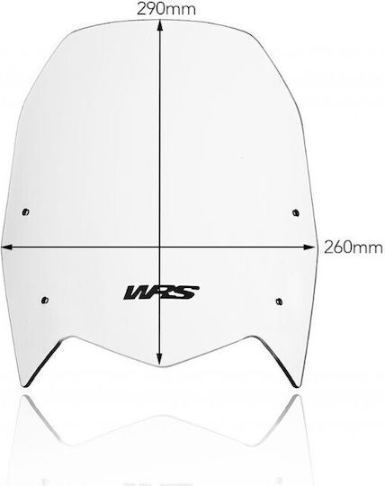 Motorcycle Windshield & Windscreen Transparent Visor for Yamaha Tenere 700 2019-2020 YA016T