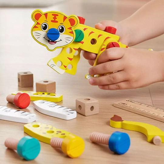 Kruzzel Animal made of Wood for 36++ Months (Various Designs/Assortments of Designs) 1pc