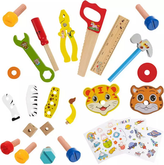 Kruzzel Animal made of Wood for 36++ Months (Various Designs/Assortments of Designs) 1pc
