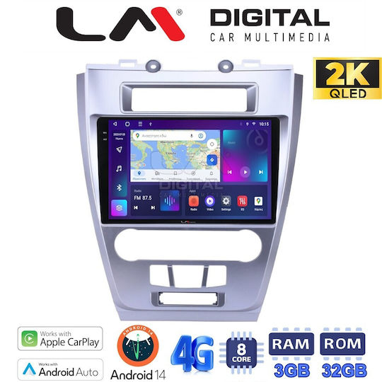 LM Digital Автомобилна Аудио Система (Блутут/USB/WiFi/GPS/Apple-Carplay/Android-Auto)