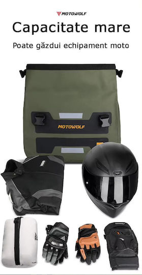 Motowolf MDL Motorcycle Saddle Bags Kit 60l in Black Colour