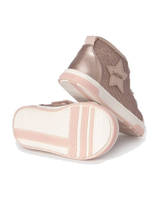 Kinder Sneakers Hoch Rosa