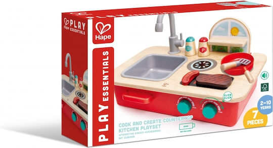Hape Chiuvetă Pentru Copii Din Lemn Pentru 2+ Ani 7 Buc