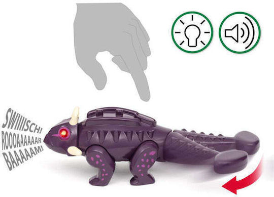 Action-Figur Dinosaurier mit Sound und Licht 6cm.