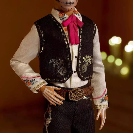 Barbie Dia De Los Muertos Collectible Boy Doll for 3+ years+ Years (Various Designs/Assortments of Designs) 1pc