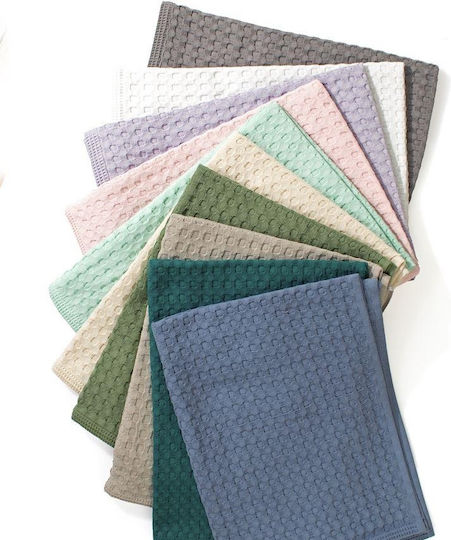 Dimcol Tea Towel from 100% Cotton in Blue Color 50x70cm Dimcol Tea Towel from 100% Cotton in Blue Color 50x70cm