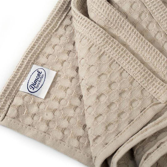 Dimcol Prosop de ceai din 100% Bumbac în Culoarea Gri 50x70cm