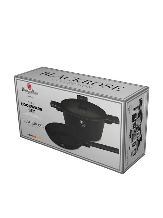 Berlinger Haus Monaco Collection Cookware Set from Aluminum Monaco Collection with Non-stick Interior Coating 2 Pieces
