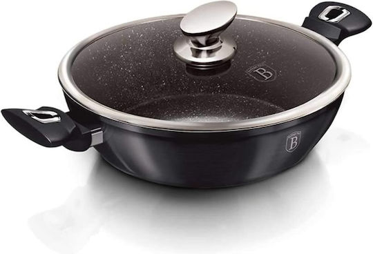 Berlinger Haus Metallic Line Σετ Μαγειρικά Σκεύη από Αλουμίνιο Carbon Pro με Επίστρωση από Πέτρα 3 τεμαχιών