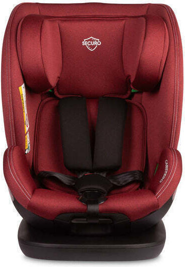 Caretero Securo Καθισματάκι Αυτοκινήτου i-Size με Isofix Βουργουνδί 15-36 kg