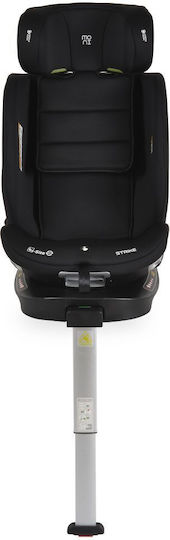Moni Strike Καθισματάκι Αυτοκινήτου i-Size με Isofix Deep Black 0-36 kg