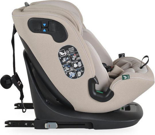 Cangaroo GTS Baby Car Seat i-Size with Isofix Sandstone