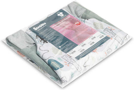 Sensillo Winter Schlafsack mit Füßen Emerald