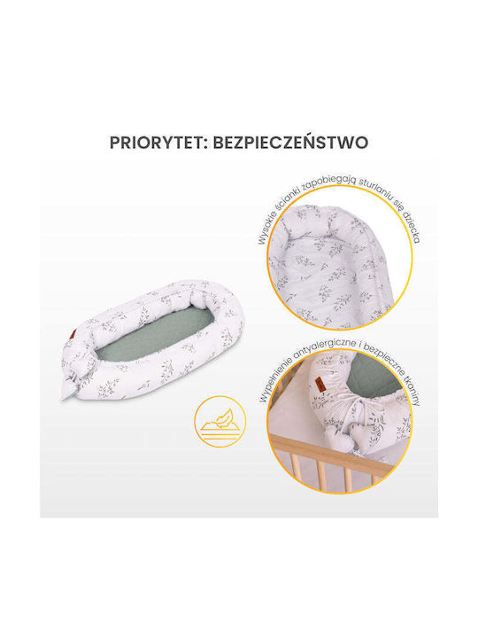 Sensillo Βρεφικό Μαξιλάρι Φωλιά Γκρι 45x80εκ.