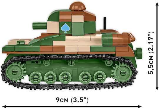 Cobi Blocuri WWII Renault R-35 258buc